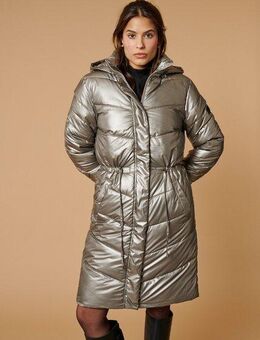 ZABAIONE Steppmantel Jacket Fa44ncy im Glanz-Look