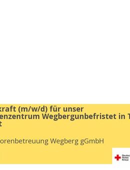 Pflegefachkraft (m/w/d) für unser DRK-Seniorenzentrum Wegbergunbefristet in Teil- und Vollzeit - Wegberg