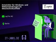 Entwickler für Windows- und Webanwendungen im Messtechnikumfeld - Berlin