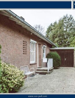 Bungalow am Kreideberg mit Wintergarten, gepflegter Außenanlage und Ausblick ins Grüne - Lüneburg