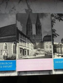 Das christliche Denkmal + Baudenkmale: Leipzig Erfurt Wismar Dresden Quedlinburg Magdeburg Mühlhausen Halle Heiligenstadt Zisterzienser Kloster Doberan Schloss Weesenstein Schloss Hubertusburg Großsedlitz Barockgarten DDR Vintage 14 Hefte zus. 12,- - Flensburg
