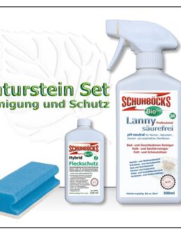 Naturstein Set, zur Reinigung und Schutz - Peißenberg