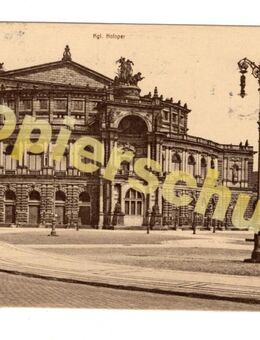 Alte Ansichtskarte „Dresden“, gelaufen 1912 - Landsberg