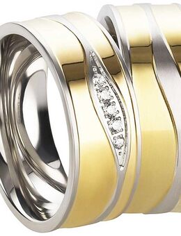 Partnerringe Edelstahl AB3216-AB3217 - Aholming