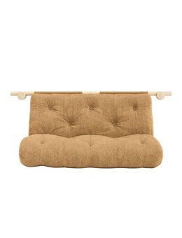 Karup Design Schlafsofa Hooked Sofa Bed / Sleeper Chair – Sitz- oder Schlafplatz, platzsparend, Futonmatratze inkl. Halterungsset aus FSC®-zertifiziertem Massivholz