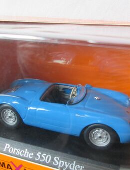 Porsche 550 Spyder signalblau 1:43 von Maxichamps - Bad Neuenahr-Ahrweiler