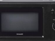 Hanseatic Mikrowelle HM19B1M, Mikrowelle, 19 l, Leistung 700 W, Auftaufunktion, 5 Leistungsstufen
