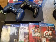 Verkaufe PS4 Pro 1TB Schwarz+2 Controller+8Spiele - Wildau