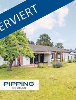 Amerikanischer Komfort-Bungalow: "Großzügiges Grundstück mit viel Potenzial" - Wentorf (Hamburg)