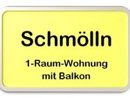 Eine 1-Raum-Wohnung mit Balkon - Schmölln