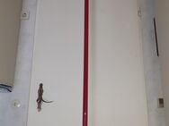 Rote Neonröhre mit Standfuß, ca. 140 cm - Hamm