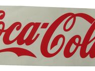 Coca Cola - Aufkleber 24 x 9 cm - Schriftzug - Doberschütz