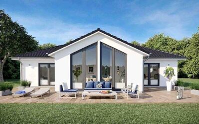 Neuer Preis! EH 40! QNG zertifiziert! Exklusiver ScanHaus Bungalow mit traumhaften Grundstück in Gera-Zwötzen