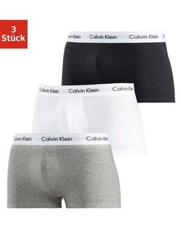 Calvin Klein Underwear Trunk CK Low Rise Trunk 3 PACK (3-St) mit weißem Webbund