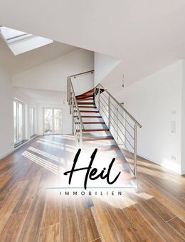 Lichtdurchflutete Maisonettewohnung mit 2 Bädern, Dachterrasse & 160m² - Zwenkau
