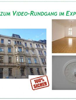 Vorbesichtigung im Video-Rundgang ** Wohnen im Zentrum von Leipzig mit Aufzug! - Leipzig