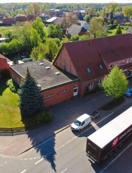 Sanierungsobjekt mit Potenzial - Büro, Gastronomie, Wohnen & möglichem Bauplatz! - Haßbergen
