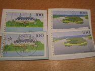 Briefmarken Holsteinische Schweiz + Saalelandschaft (BRD) 1996 - Weichs