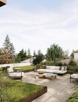"ISAR DUETT". Luxuriöses Penthouse. Mit Blick zur Isar und über den Herzogpark. - München