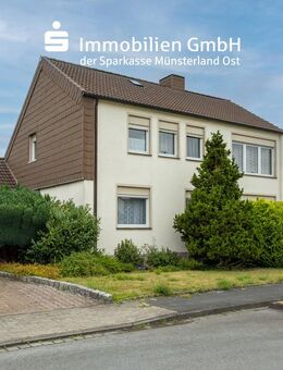 Attraktives Zweifamilienhaus in ruhiger Lage von Beckum! - Beckum