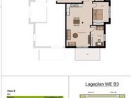 Sonnige 3-Zi.-Neubau-Wohnung im 1. OG in bevorzugter, ruhiger Lage - Haus B, WHG 3 - Traunreut