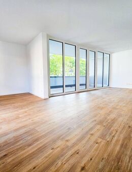 ERSTBEZUG: 3-Zimmer-Neubauwohnung mit neuer Einbauküche, Südbalkon und Tiefgaragenstellplatz - Frankfurt (Main)