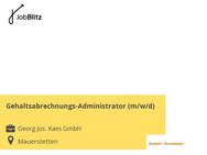 Gehaltsabrechnungs-Administrator (m/w/d) - Mauerstetten