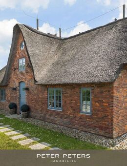 Liebevoll sanierte, reetgedeckte Kate "Ual Hüs" in schöner Lage - List