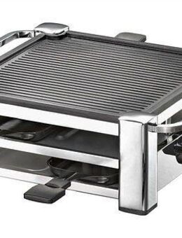 Rommelsbacher Raclette RCC1000, 4 Raclettepfännchen, 1000 W