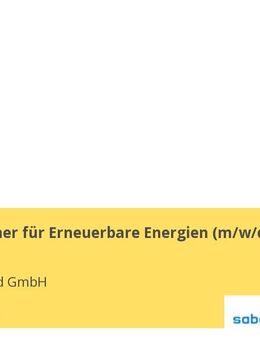 Projektplaner für Erneuerbare Energien (m/w/d) - Freiberg