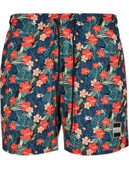 URBAN CLASSICS Badeshorts Urban Classics Herren Pattern Swim Shorts