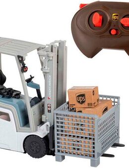 Happy People RC-Gabelstapler UPS Jungheinrich 1:16 Gabelstapler, 2,4 GHz, 29cm, mit Fernbedienung