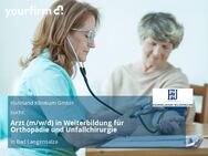 Arzt (m/w/d) in Weiterbildung für Orthopädie und Unfallchirurgie - Bad Langensalza