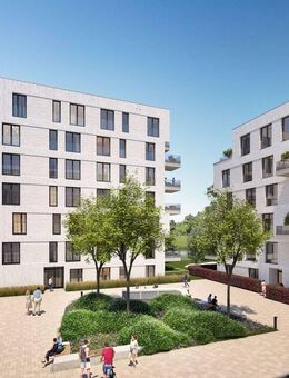 Wohnen im Grünen! Elegante Neubauwohnung am See - Düsseldorf