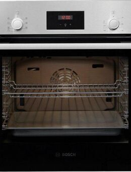 BOSCH Einbaubackofen Serie 2 HBF133BR0, mit Teleskopauszug nachrüstbar, ecoClean Direct, Zeit- und energiesparende Reinigung dank der Eco Clean Direct Funktion