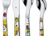 WMF Kinderbesteck Die Biene Maja (4-tlg), 1 Personen, Cromargan® Edelstahl Rostfrei 18/10, ab 3 Jahren, hygienisch, säurefest