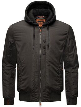 Stone Harbour Bomberjacke Hoobo Stylische Herren Fliegerjacke mit abnehmbarer Innenjacke