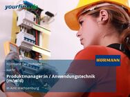 Produktmanager:in / Anwendungstechnik (m/w/d) - Amt Wachsenburg