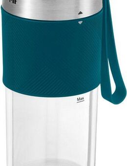 WMF Smoothie-Maker KÜCHENminis Mix on the Go, 50 W, tragbar, wiederaufladbar, 300 ml, 50 W, langlebiger Akku, 20.000 U/min