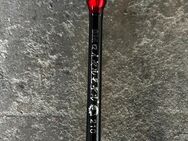 baitcast rute SM 210cm Schwarz/Rot mit Rolle VB! - Langenfeld (Rheinland)