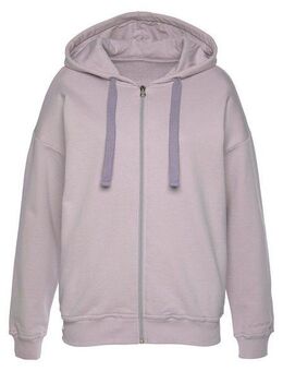 LASCANA Sweatjacke aus organischer Baumwolle, Loungewear