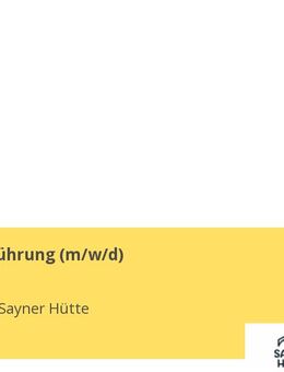 Geschäftsführung (m/w/d) - Bendorf (Rheinland-Pfalz)