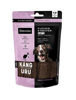 Chewies Fleischstreifen Soft 150 g - Sparpaket: Känguru 2 x 150 g