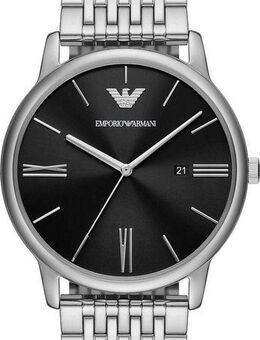 Emporio Armani Quarzuhr AR11600, Armbanduhr, Herrenuhr, Datum, analog, Edelstahlarmband