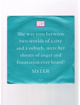 Bros-Sister-I´ll Count the Hours-Vinyl-SL,CBS,1989 - Linnich