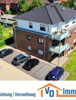 KfW 40 Effizienzhaus: Neuwertige Wohnung mit Einbauküche & Südwestbalkon im Zentrum von Wiesmoor - Wiesmoor