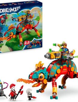 LEGO® Mateos Feuer-Chamäleon (71492), LEGO DREAMZzz Konstruktionsspielsteine, (443 St), Made in Europe