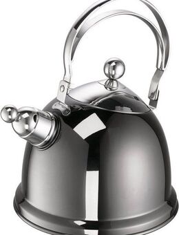 SCHULTE-UFER Wasserkessel Luna, Edelstahl 18/10 (1-tlg), Ø 16 cm, 1,7 Liter, Induktion