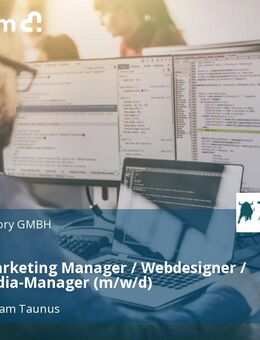 Online-Marketing Manager / Webdesigner / Social-Media-Manager (m/w/d) - Bad Soden (Taunus)