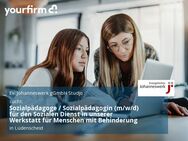 Sozialpädagoge / Sozialpädagogin (m/w/d) für den Sozialen Dienst in unserer Werkstatt für Menschen mit Behinderung - Lüdenscheid